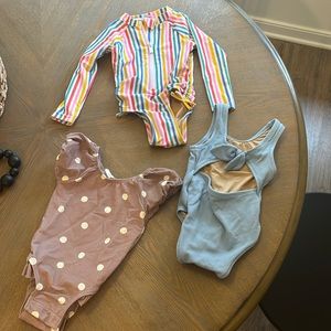Baby bathing suit bundle